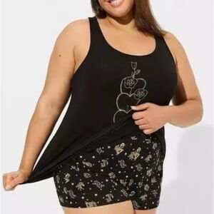 Torrid Gold Foil Sleep Tank